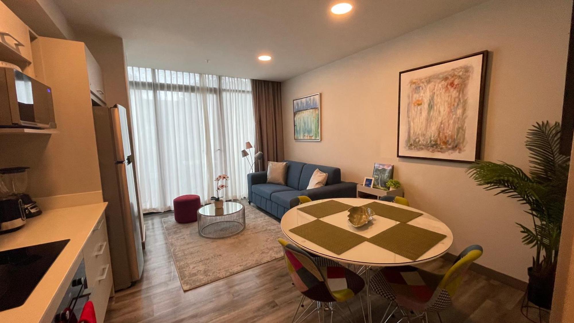 Cozy Apartment With Terrace, Sj Cosmopolitan Tower #402 聖荷西 外观 照片