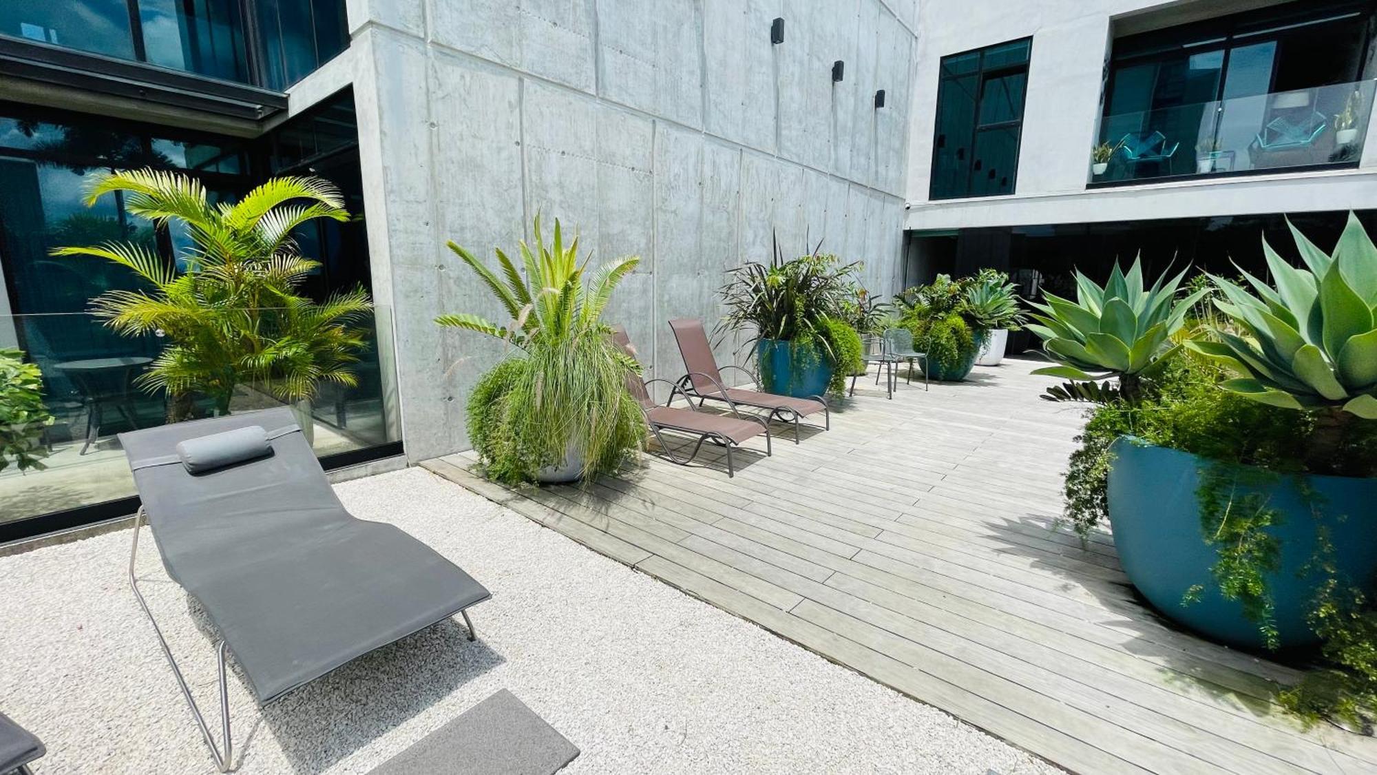Cozy Apartment With Terrace, Sj Cosmopolitan Tower #402 聖荷西 外观 照片